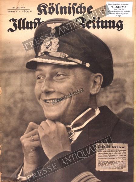 Kölnische Illustrierte Zeitung, 25.07.1940 bis 31.07.1940