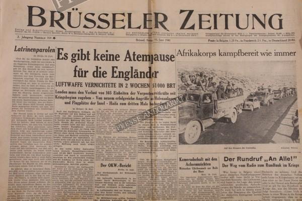 Brüsseler Zeitung, 15.06.1941
