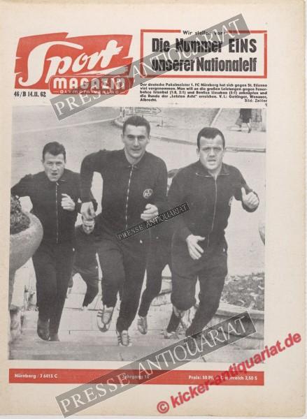 Sportmagazin Nr. 46B, 14.11.1962 bis 20.11.1962
