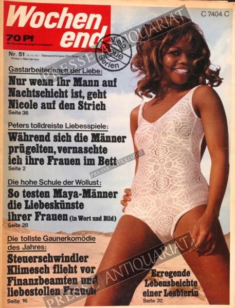 Wochenend, 15.12.1971 bis 21.12.1971