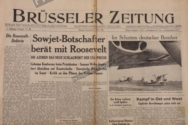 Brüsseler Zeitung, 12.07.1941