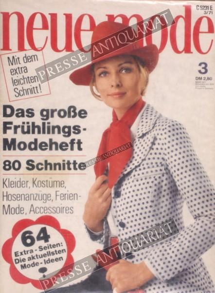 Neue Mode, 01.03.1971 bis 31.03.1971