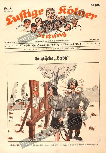 Lustige Kölner Zeitung, 30.04.1941 bis 06.05.1941