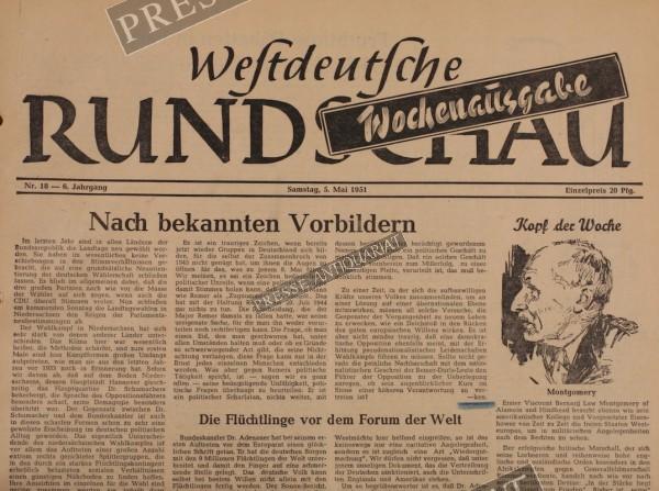 Westdeutsche Rundschau, 05.05.1951