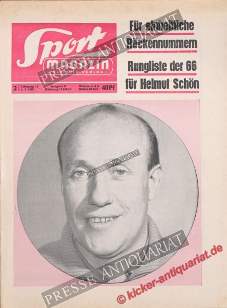 Sportmagazin Nr. 2B, 06.01.1965 bis 12.01.1965