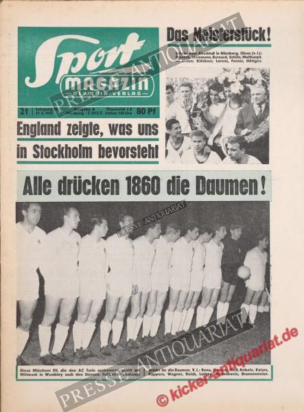 Sportmagazin Nr. 21A, 17.05.1965 bis 23.05.1965