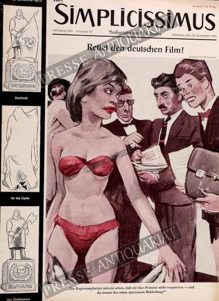 Simplicissimus, 18.11.1961 bis 24.11.1961