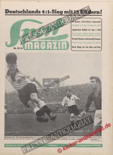 Sportmagazin Nr. 52, 26.12.1951 bis 01.01.1952