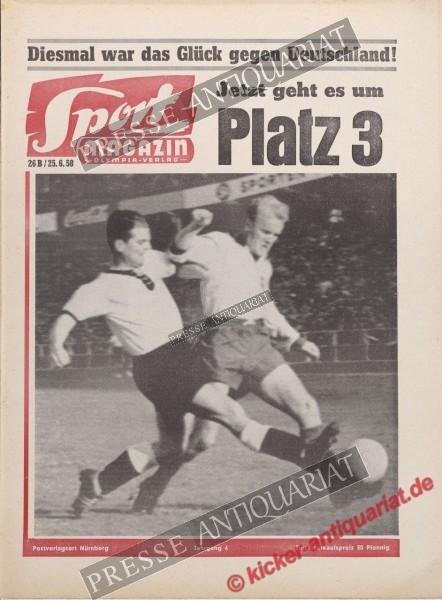 Sportmagazin Nr. 26B, 26.06.1958 bis 02.07.1958
