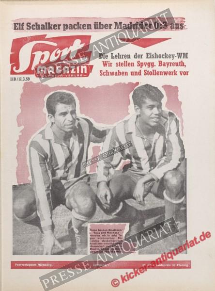 Sportmagazin Nr. 11B, 12.03.1959 bis 18.03.1959