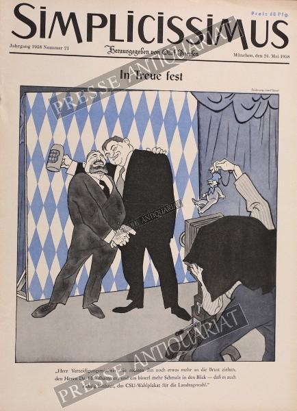 Simplicissimus, 24.05.1958 bis 30.05.1958
