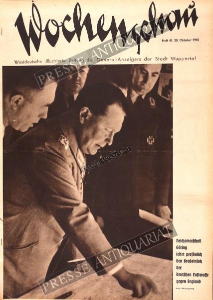 Wochenschau, 20.10.1940 bis 26.10.1940
