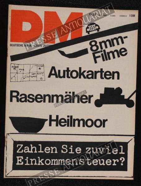 DM Die Deutsche Mark Zeitschrift mit dem Warentest, 14.05.1964 bis 20.05.1964