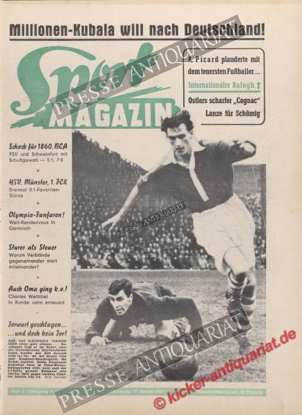 Sportmagazin Nr. 3, 17.01.1951 bis 23.01.1951