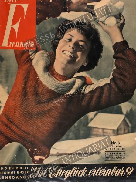 Freundin Modemagazin, 01.02.1951 bis 14.02.1951