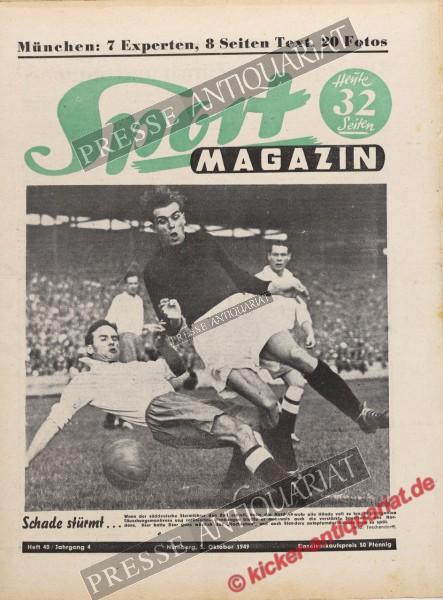 Sportmagazin Nr. 40, 05.10.1949 bis 11.10.1949
