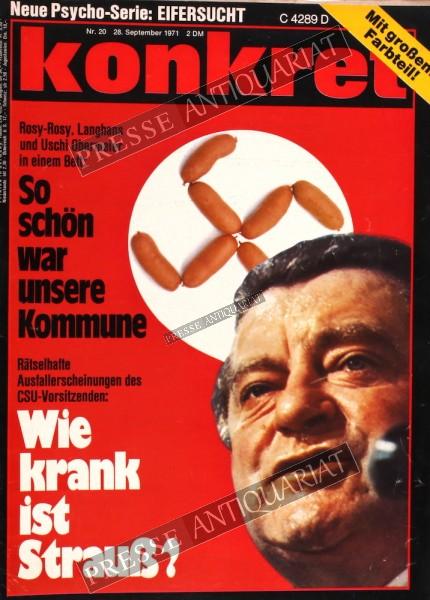 Konkret, 28.09.1971 bis 11.10.1971