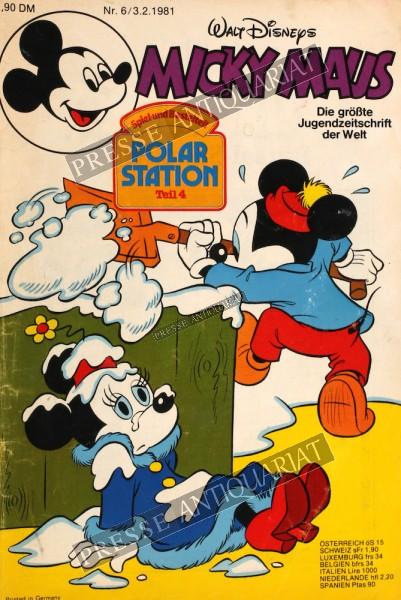 Micky Maus Comic, 03.02.1981 bis 09.02.1981
