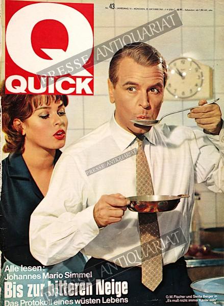 Quick Illustrierte, 22.10.1961 bis 28.10.1961