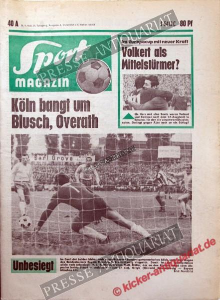 Sportmagazin Nr. 40A, 30.09.1968 bis 06.10.1968
