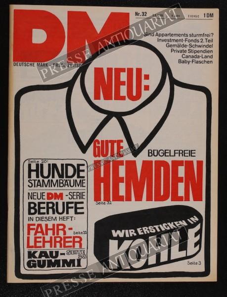 DM Die Deutsche Mark Zeitschrift mit dem Warentest, 05.08.1965 bis 11.08.1965