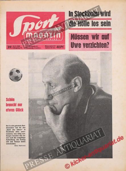 Sportmagazin Nr. 39B, 23.09.1965 bis 29.09.1965