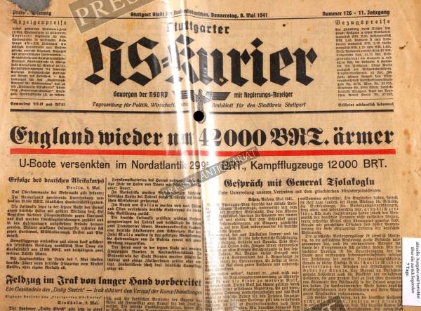 NS Kurier, 08.05.1941
