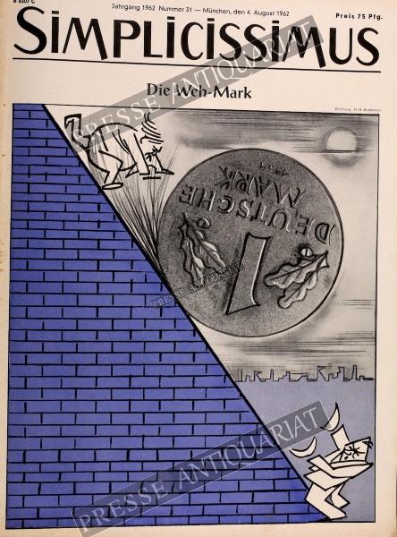Simplicissimus, 04.08.1962 bis 10.08.1962