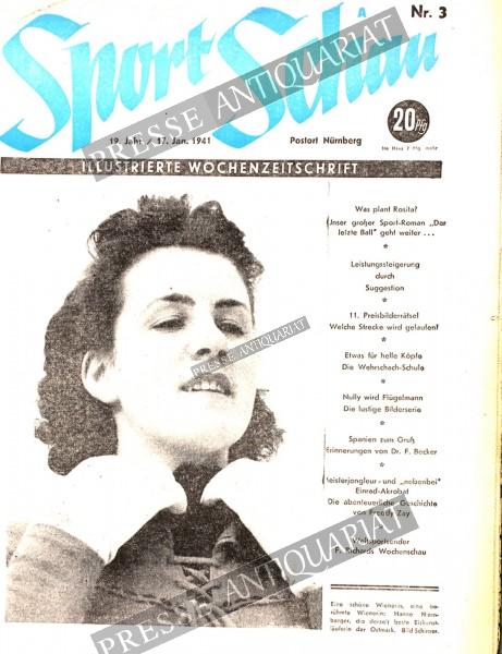 Sport Schau, 17.01.1941 bis 23.01.1941