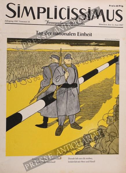 Simplicissimus, 15.06.1957 bis 21.06.1957