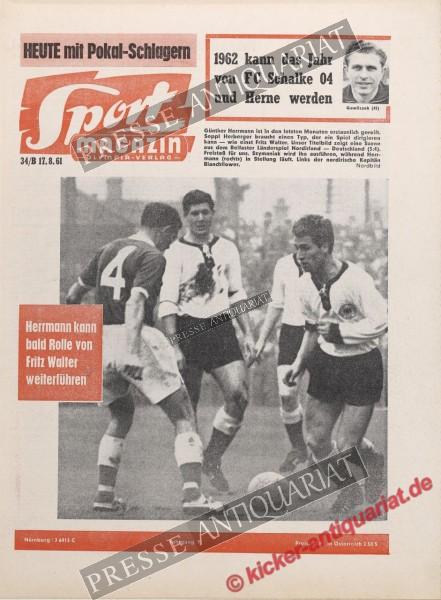 Sportmagazin Nr. 34B, 17.08.1961 bis 23.08.1961