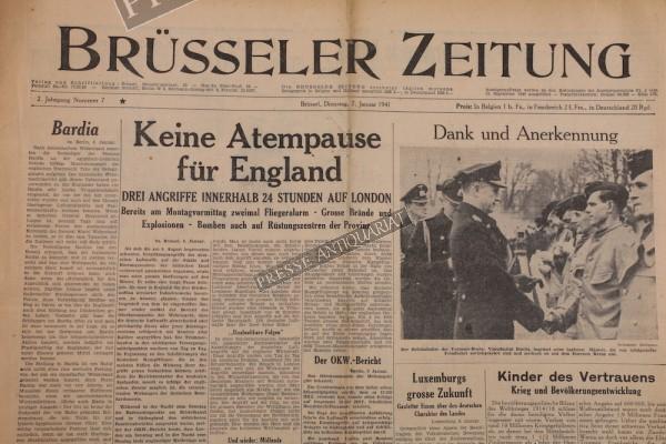 Brüsseler Zeitung, 07.01.1941