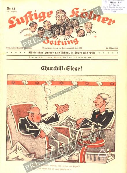 Lustige Kölner Zeitung, 26.03.1941 bis 01.04.1941