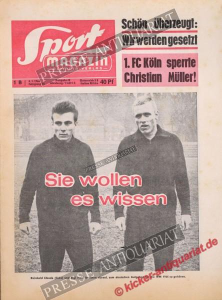 Sportmagazin Nr. 1B, 06.01.1966 bis 12.01.1966