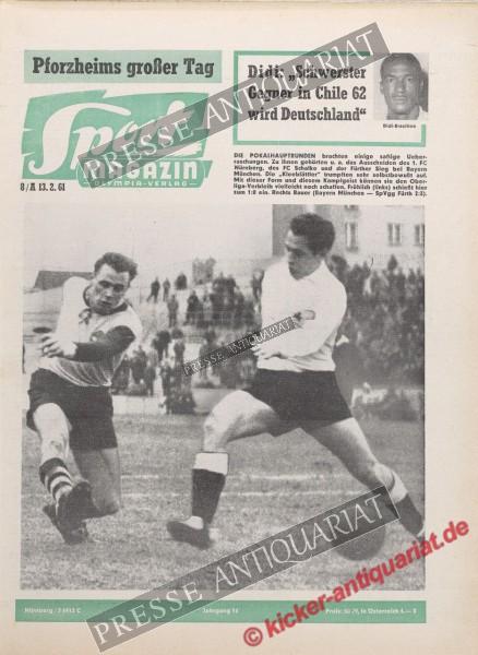Sportmagazin Nr. 8A, 20.02.1961 bis 26.02.1961