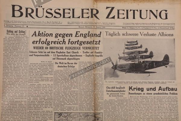 Brüsseler Zeitung, 14.08.1940