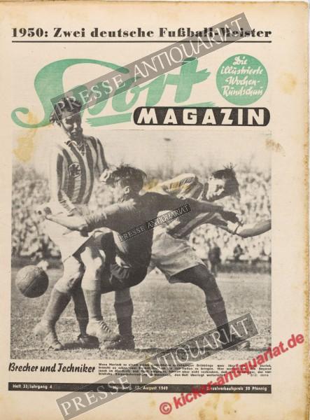Sportmagazin Nr. 33, 17.08.1949 bis 23.08.1949