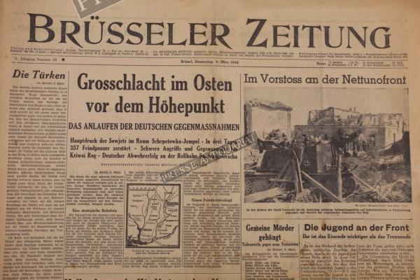 Brüsseler Zeitung, 09.03.1944