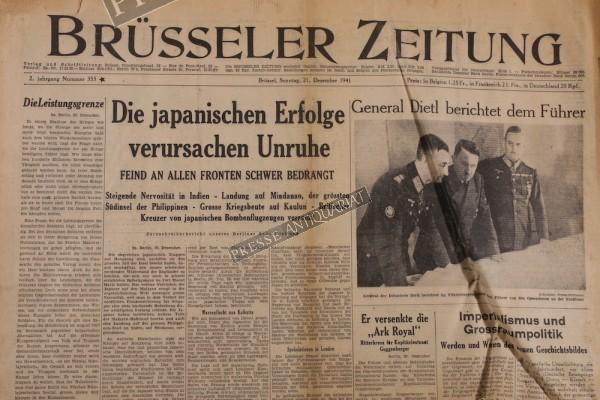 Brüsseler Zeitung, 21.12.1941