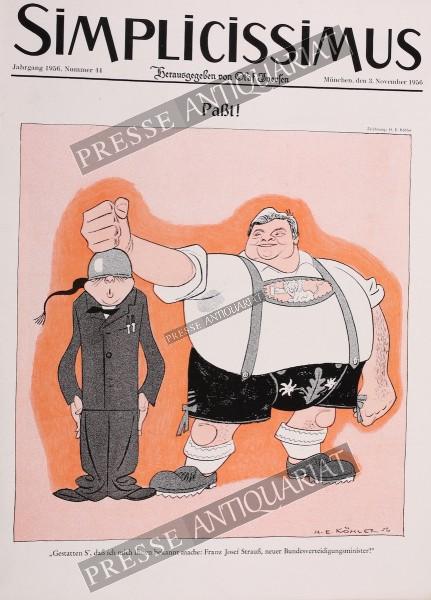 Simplicissimus, 03.11.1956 bis 09.11.1956