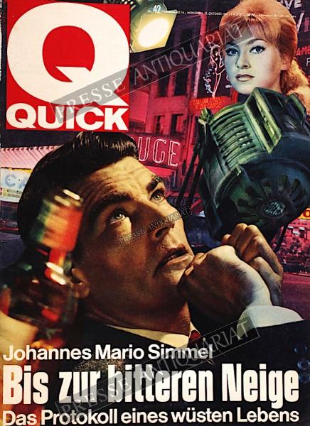 Quick Illustrierte, 15.10.1961 bis 21.10.1961