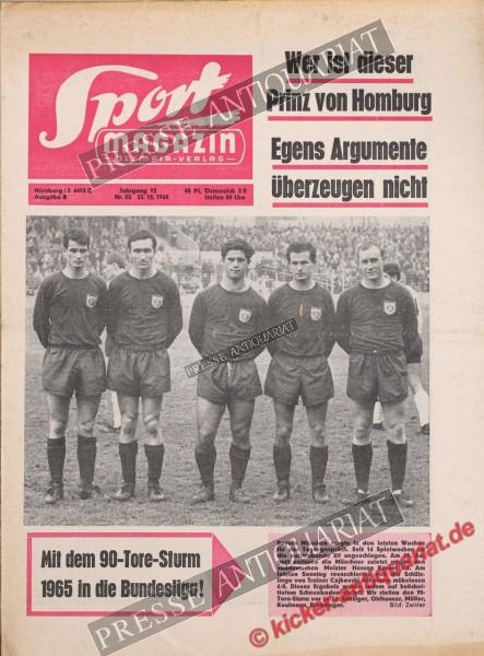Sportmagazin Nr. 52B, 23.12.1964 bis 29.12.1964