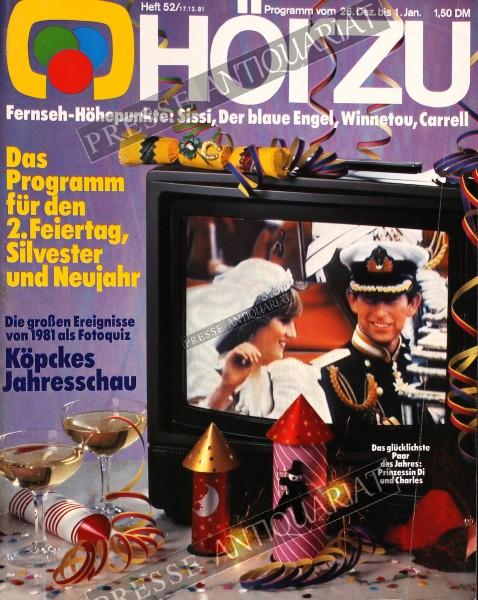 Hörzu Rundfunkzeitung, 26.12.1981 bis 01.01.1982
