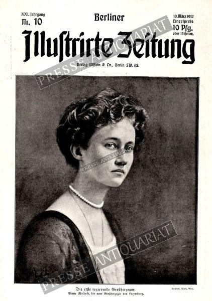 Berliner Illustrirte Zeitung, 10.03.1912 bis 16.03.1912