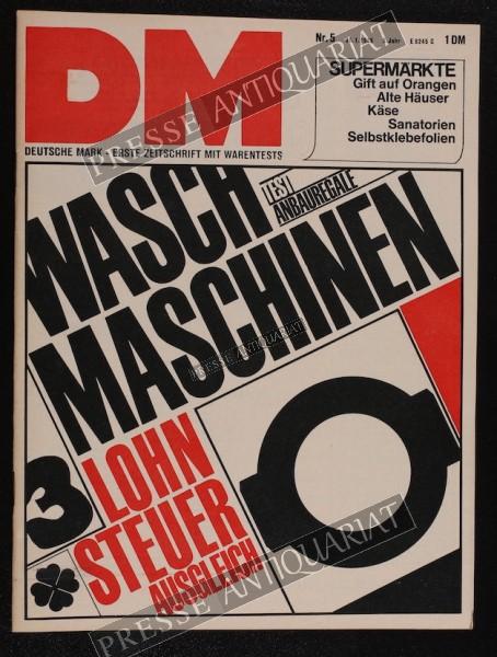 DM Die Deutsche Mark Zeitschrift mit dem Warentest, 28.01.1965 bis 03.02.1965