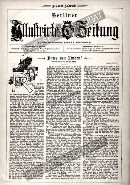 Berliner Illustrirte Zeitung, 06.01.1895 bis 12.01.1895