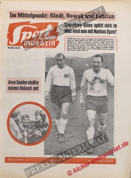 Sportmagazin Nr. 46B, 08.11.1961 bis 14.11.1961