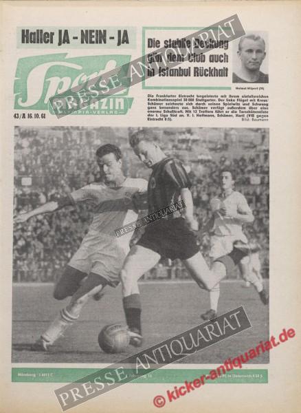 Sportmagazin Nr. 43A, 16.10.1961 bis 22.10.1961