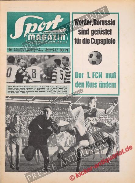 Sportmagazin Nr. 46A, 08.11.1965 bis 14.11.1965