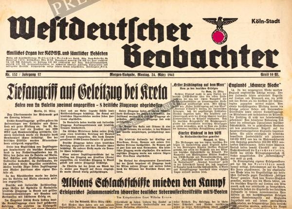Westdeutscher Beobachter, 24.03.1941